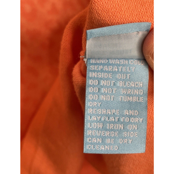 J. MCLAUGHLIN Women's Ombre Orange Leopard Sweater Size M Cotton Modal Blend - Picture 10 of 11